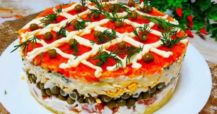 Салат «Ярослава» — улюблений гість святкового столу: готую щоразу, бо зникає миттєво!