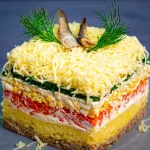 Салат "Океан" зі шпротами — смакота для будь-якого свята