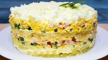 Салат «Панянка на виданні»: бюджетний склад, а смак – як на весіллі! Готую на Великдень без роздумів