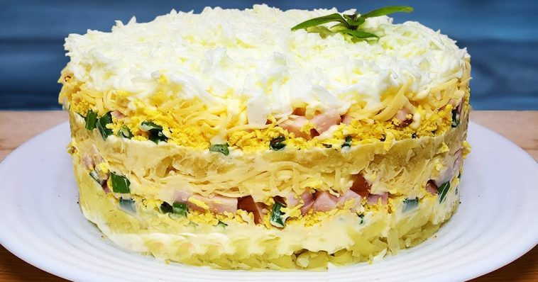 Салат «Панянка на виданні»: бюджетний склад, а смак – як на весіллі! Готую на Великдень без роздумів