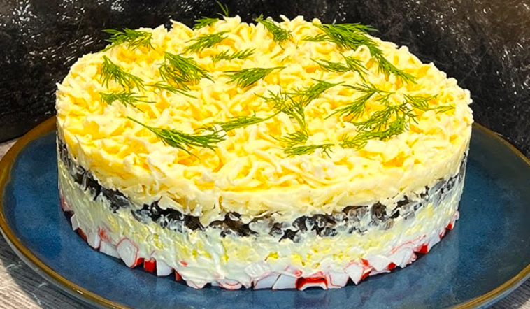 Салат, який підкорює з першої ложки: “Звана вечеря” – 15 років бездоганного смаку!