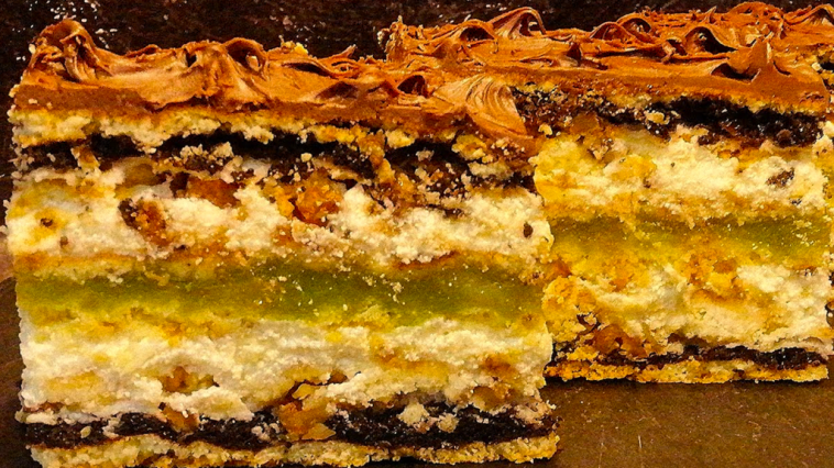 Торт «Смарагдовий шарм» — кулінарна поема для справжніх гурманів