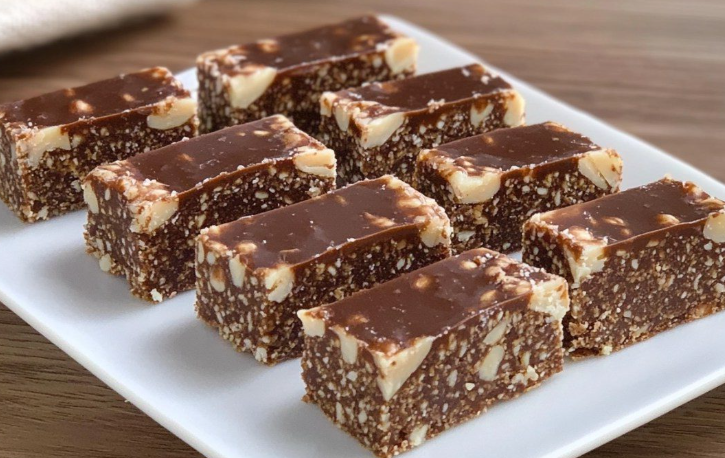 Енергія в кожному шматочку: Домашні шоколадні батончики без випікання 🍫🌿