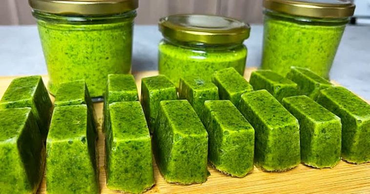 Зелений соус на зиму, який став моїм фаворитом: ароматний, простий і дуже смачний!