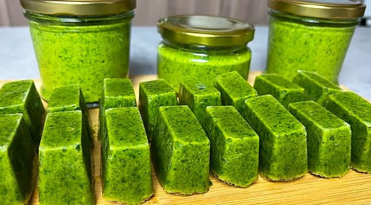 Зелений соус на зиму, який став моїм фаворитом: ароматний, простий і дуже смачний!