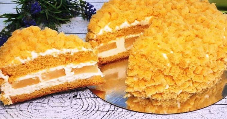 Торт «Мімоза» — ніжний, як весна! Десерт, що здивує більше, ніж «Наполеон»