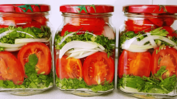 Зникли зі столу за 5 хвилин! Мариновані помідори з гірчицею – ідеальна заготівля на зиму