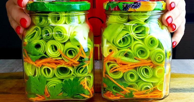 Хрусткі кабачки на зиму: відкриєш банку — і не відірвешся!