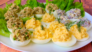 Гості будуть у захваті! Фаршировані яйця по-новому — 3 неймовірно смачні начинки