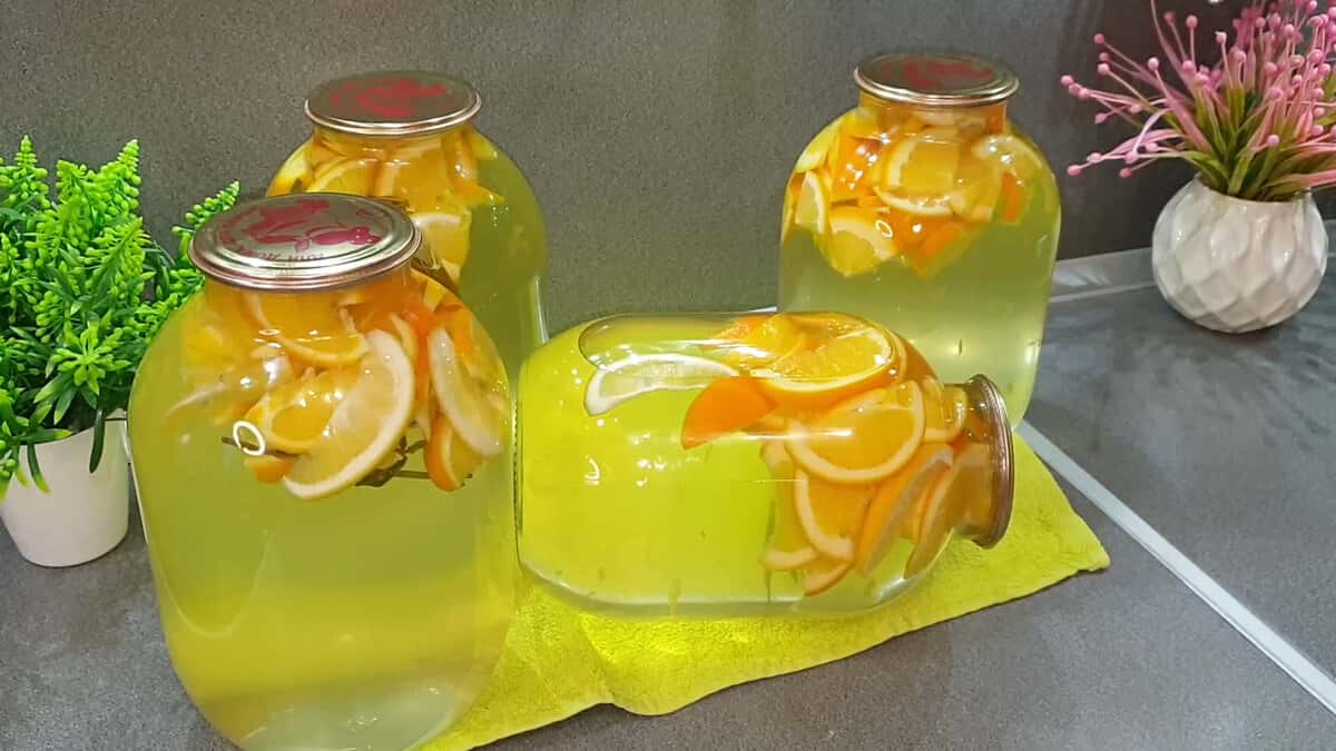 ОСВІЖАЮЧИЙ ЦИТРУСОВИЙ НАПІЙ "ДОМАШНІЙ МОХІТО" З М’ЯТОЮ (НА ЗИМУ)