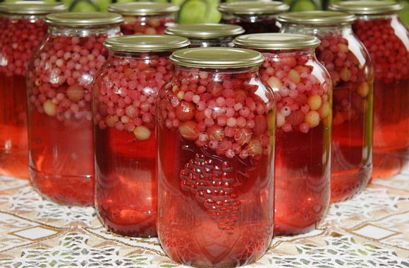 Компот із смородини та агрусу на зиму – покроковий рецепт