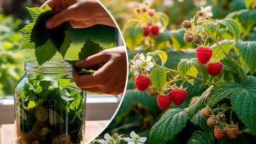 Гілочки та листя малини – потужна аптечка з вашого саду