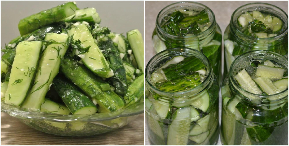 Салат з огірків «Дамські пальчики» — з’їдається першим!