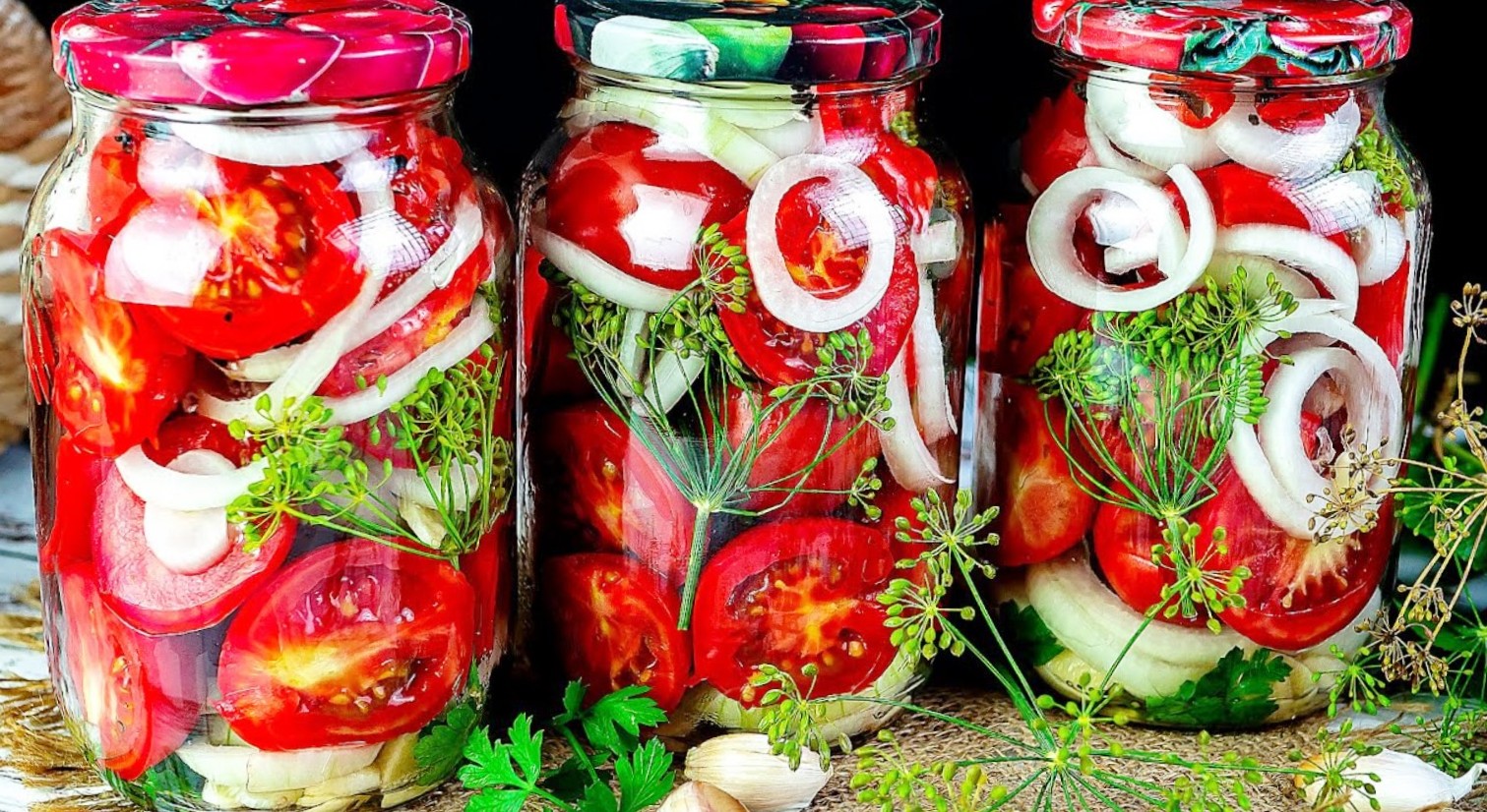 Смачнючі мариновані помідори з цибулею та часником — рецепт, який усі просять!