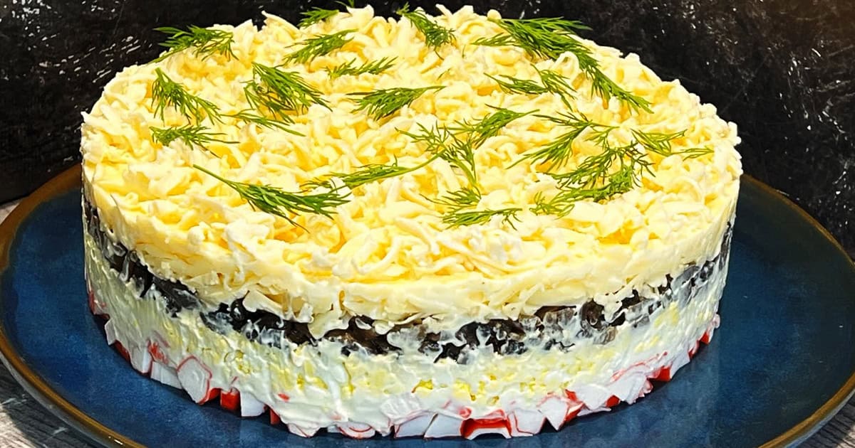 Салат "Звана вечеря" — наш сімейний фаворит уже 15 років! Рецепт, перевірений часом