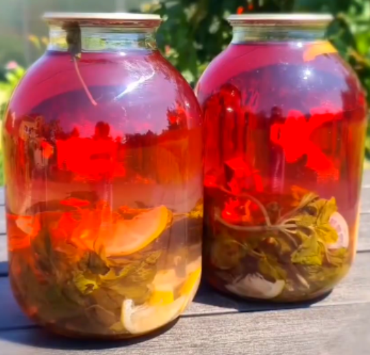 Компот із базиліка на зиму — аромат без ягід і фруктів! 🌿🍋