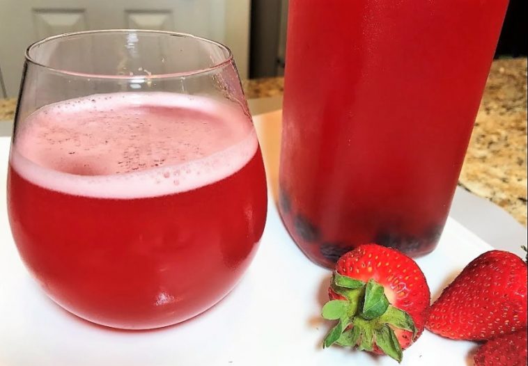 Полуничний квас без дріжджів – аромат літа у кожному ковтку! 🍓