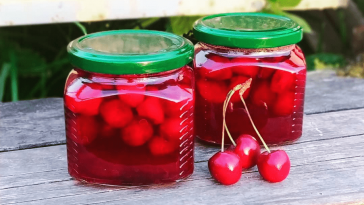 Варення з черешні (вишні) з агар-агаром — швидко, смачно, вітамінно! 🍒