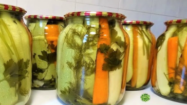 Хрусткі ароматні кабачки на зиму — як з ресторану!