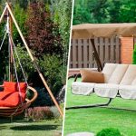 Вуличні гойдалки — відпочинок і стильна прикраса двору: 45 чарівних ідей