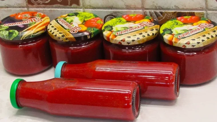 Готую щороку понад 40 банок! Домашній вишневий соус замість кетчупу — ідеальний для зими