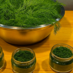 Унікальний спосіб зберігання кропу без сушіння і заморожування — перевірений роками!