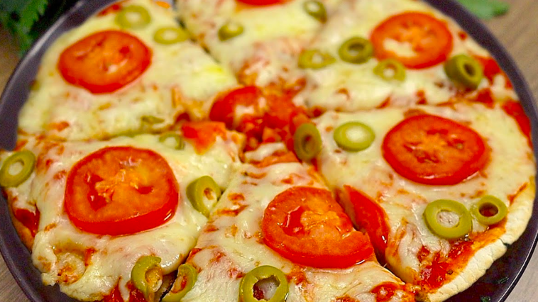 Усі ахнули від смаку! Без духовки! Піца на сковороді за 5 хвилин