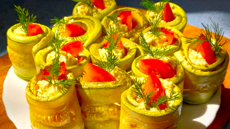 Кабачкові рулетики «На розхват» — страва, яку готую все літо! 🌿