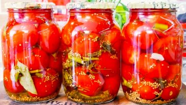 Кисло-солодкі помідори з гірчицею на зиму — мій перевірений рецепт!