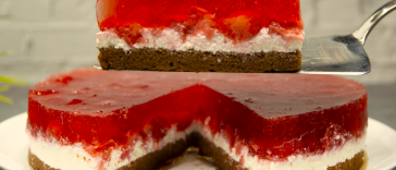 Сирний торт із полуницею — мій фаворит серед усіх!
