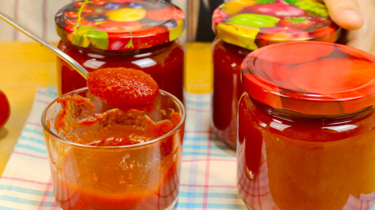 Домашній кетчуп на зиму без крохмалю — краще, ніж магазинний!