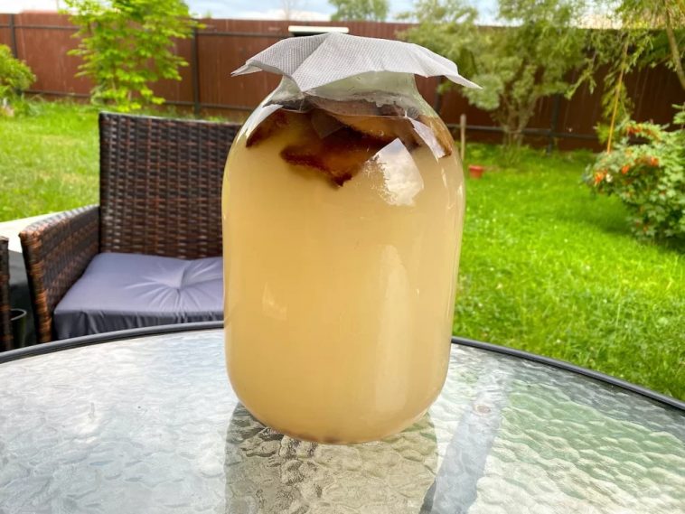 Домашній квас на житньому хлібі — смачно, освіжаюче і дуже просто!