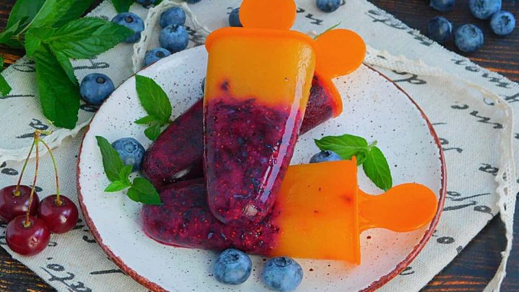 Домашній фруктовий лід — освіжаючий літній десерт із 4 інгредієнтів! Дітям — улюбленець літа!