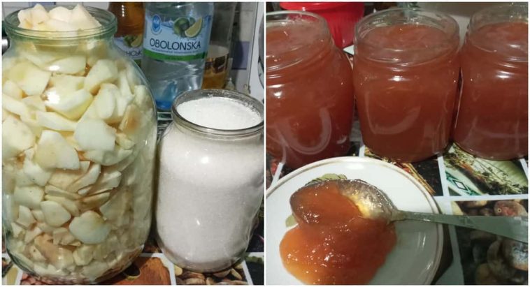 Яблучне варення з цукерками “Барбарис” — ідеальне для випічки!