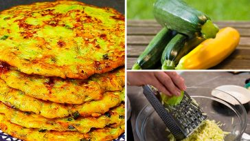 Кабачкові коржики замість оладок — смачно, просто і ситно!