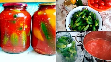 Огірки в домашній томатній заливці – з’їдаються ще до зими!