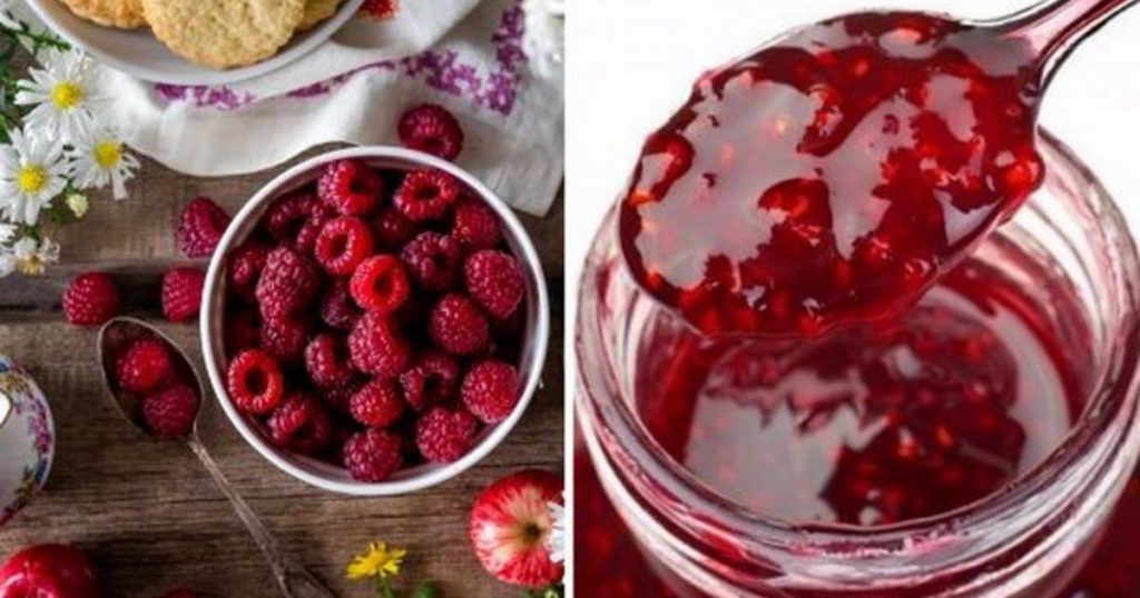 Малинове варення “П’ятихвилинка” – густе, ароматне, вітамінне