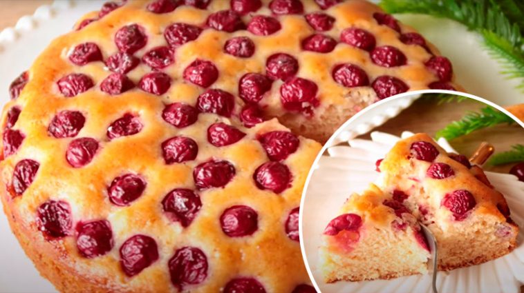 Вишневий пісний пиріг без молока, яєць і масла — неймовірна випічка на кожен день!