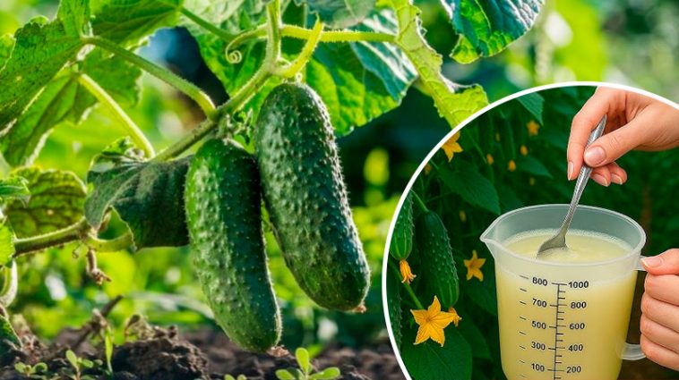 Простий секрет міцних огірків: 2 ч. ложки на 10 л води – і ніяких хвороб до осені!
