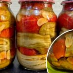 Кулінарна перлина літа! Запечені баклажани з помідорами і часником на зиму — без стерилізації в духовці!