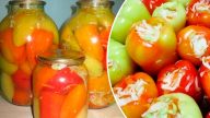 Фарширований перець з капустою — пікантна закуска на зиму, яка розлітається першою!