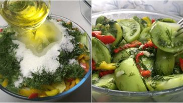 Салат із зелених помідорів, який готую щоосені — гості просять рецепт!