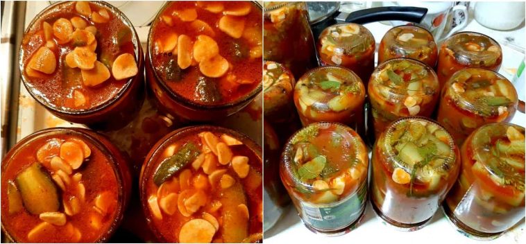 Хрумка закуска з огірків і часнику на зиму – за рецептом української господині