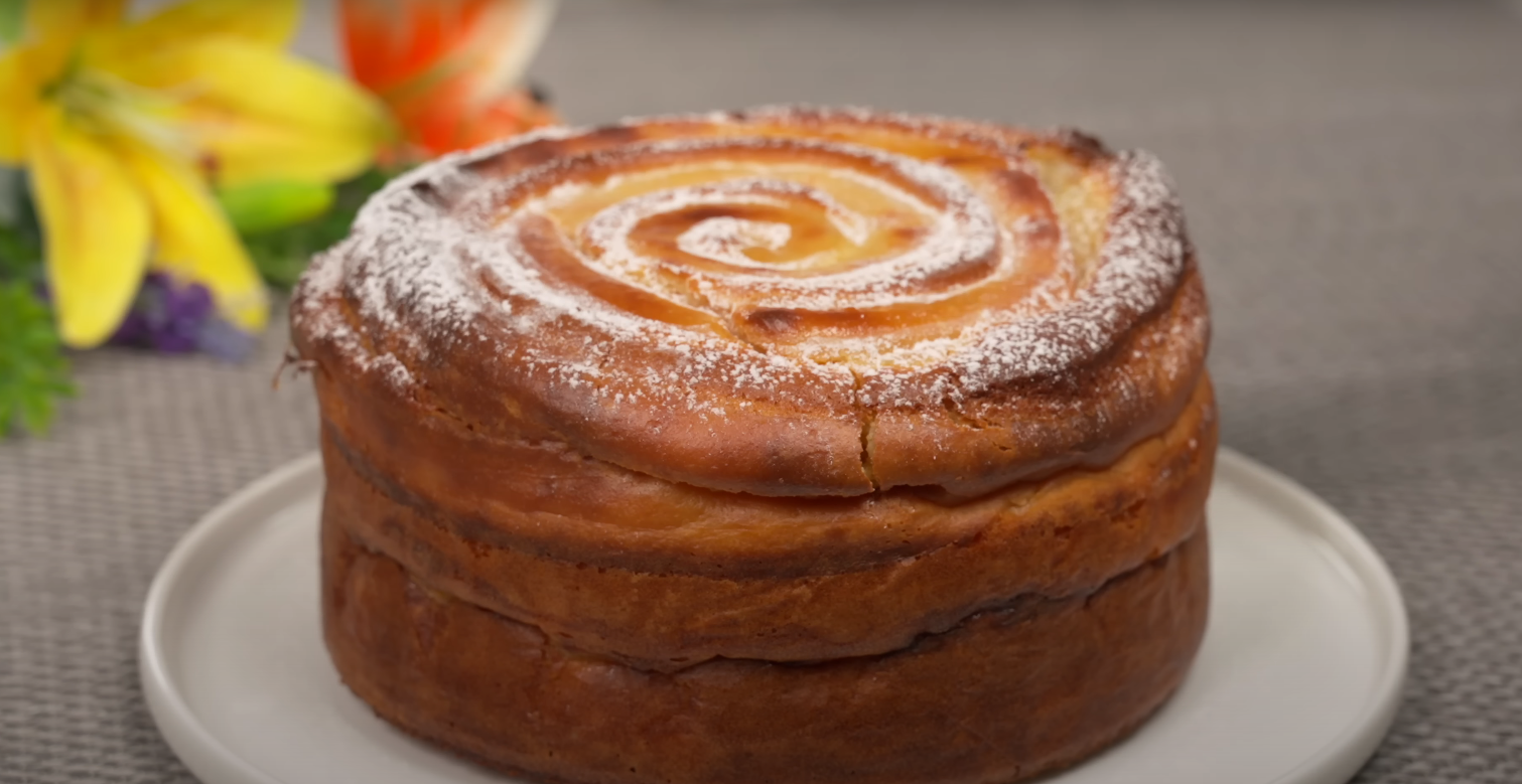 Літній яблучний пиріг «Торнадо» з сирним кремом — ніжність, що підкорює світ