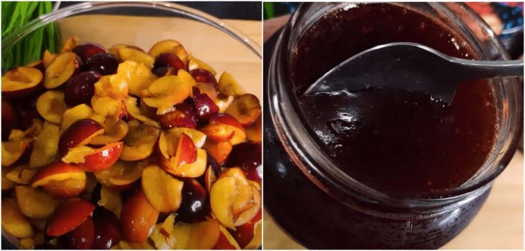 Сливовий джем на зиму – густий, як холодець!