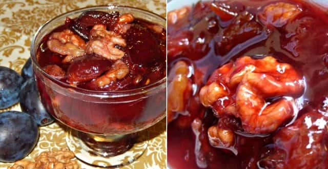 Королівське сливове варення з горіхами та коньяком – смак, гідний монархів! 👑🫙🌰