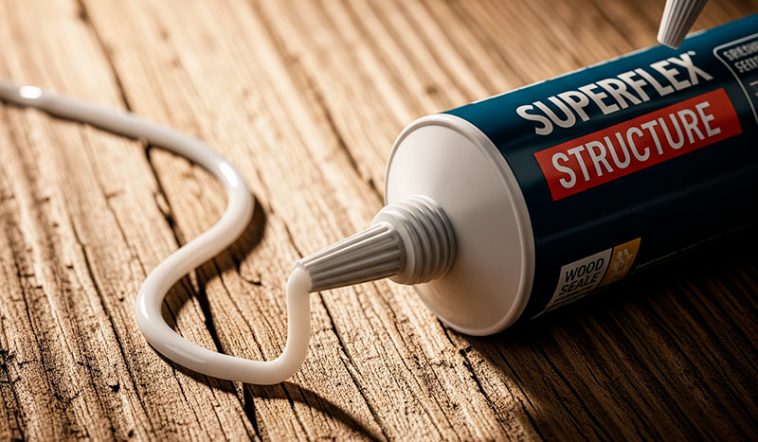 Герметик для дерева Superflex Structure — надійний захист та довговічність конструкцій