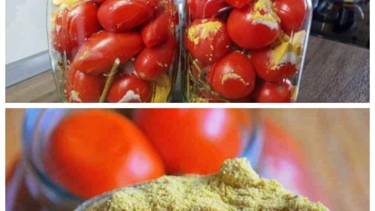 Квашені помідори з гірчицею — справжній смак дитинства!