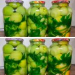 Консервовані зелені помідори на зиму — ароматна закуска для холодних вечорів