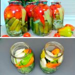 Огірки та помідори в одній банці на зиму — найсмачніший рецепт для всієї родини